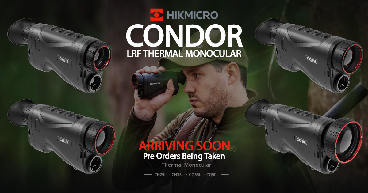 HIKMICRO CONDOR LRF Arriving Soon